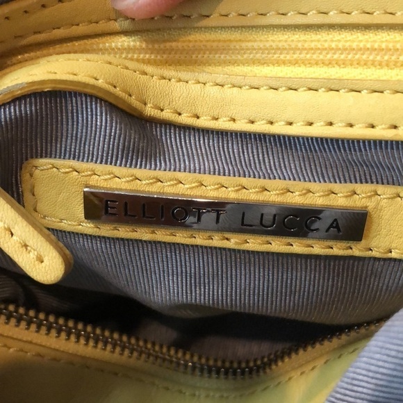 Elliott Lucca Pastel Yellow Braided Hobo Purse - Picture 12 of 16